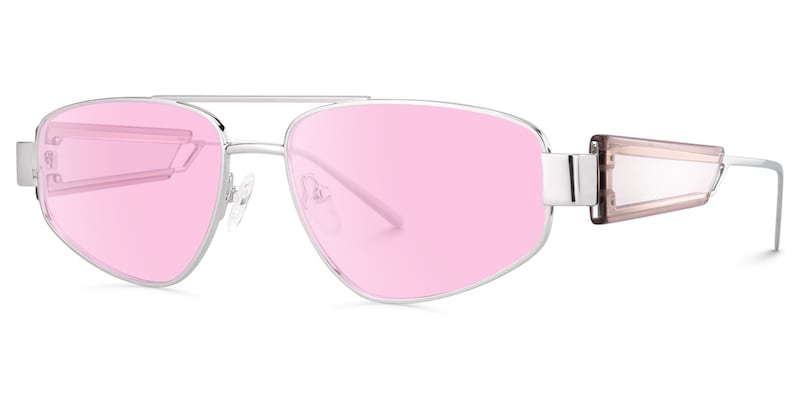 Orbit - Aviator Silver Sunglasses