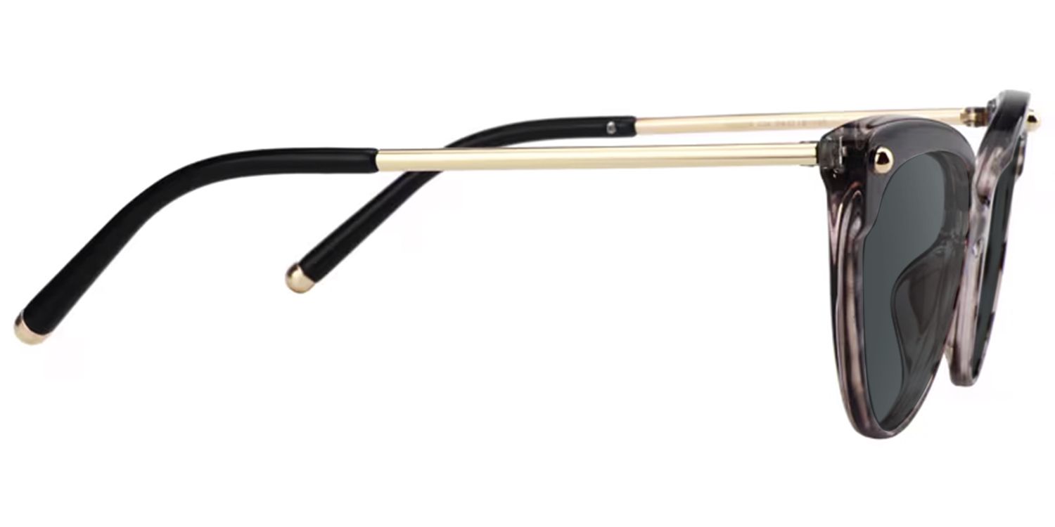 Drusilla - Cat Eye Black Sunglasses | Vooglam 4
