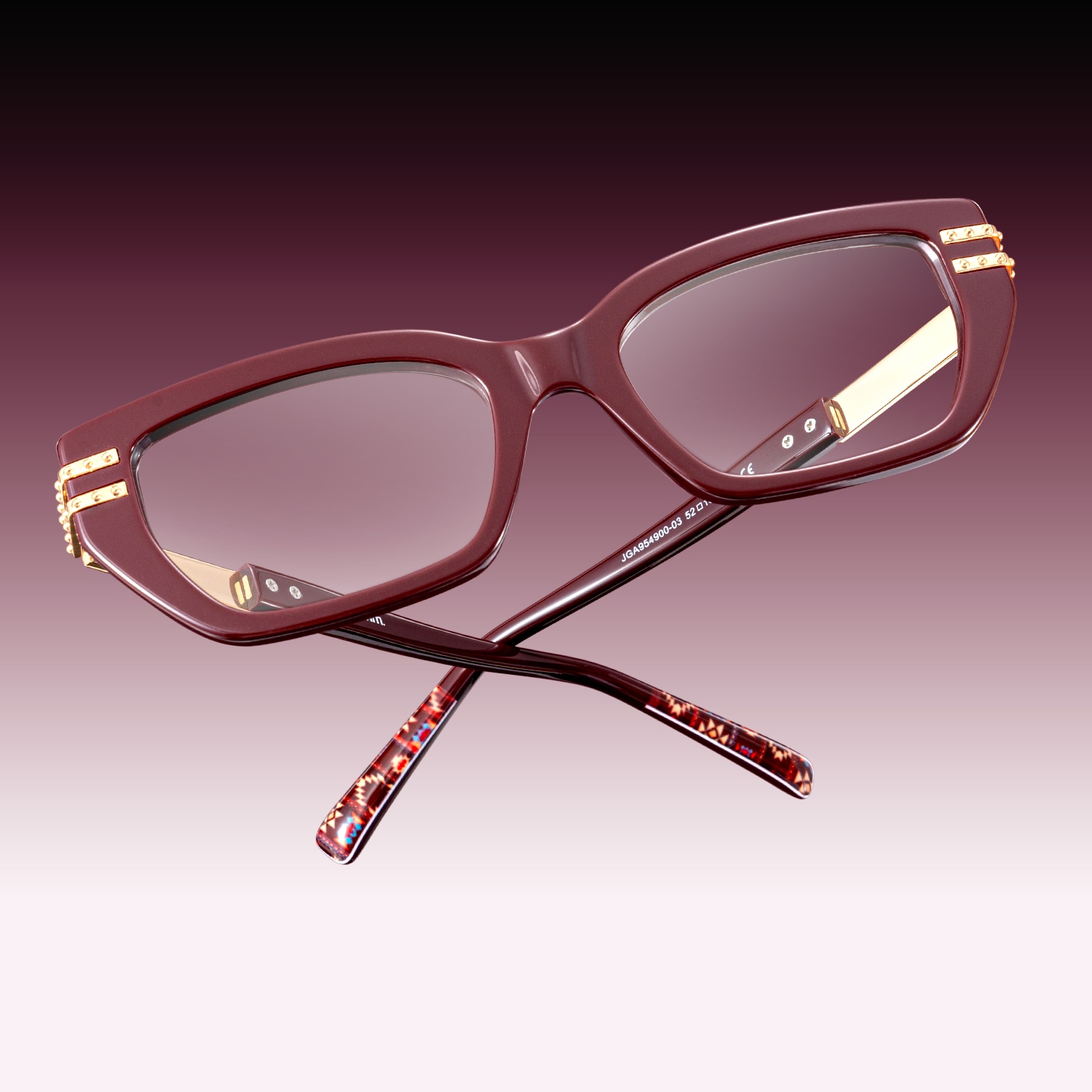 Nomad - Cat eye Red Eyeglasses - 1