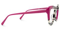 Lahela - Cat Eye Pink/Tortoise Eyeglasses | Vooglam 