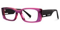 Horizon - Rectangle Purple Eyeglasses