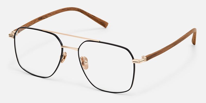 York - Aviator Two-tone Eyeglasses