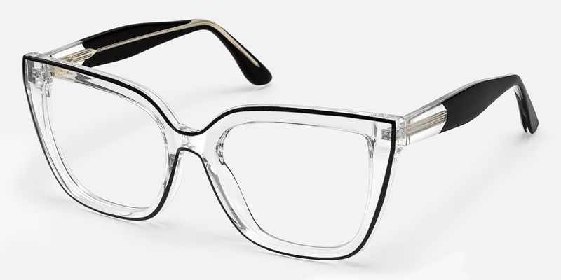 Jessye - Butterfly Black/Crystal Eyeglasses