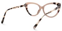 Lahela - Cat Eye Brown/Tortoise Eyeglasses | Vooglam Side View