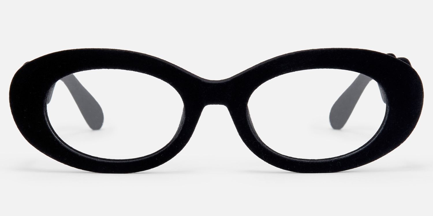 Royale - Oval Black Eyeglasses product detail 2