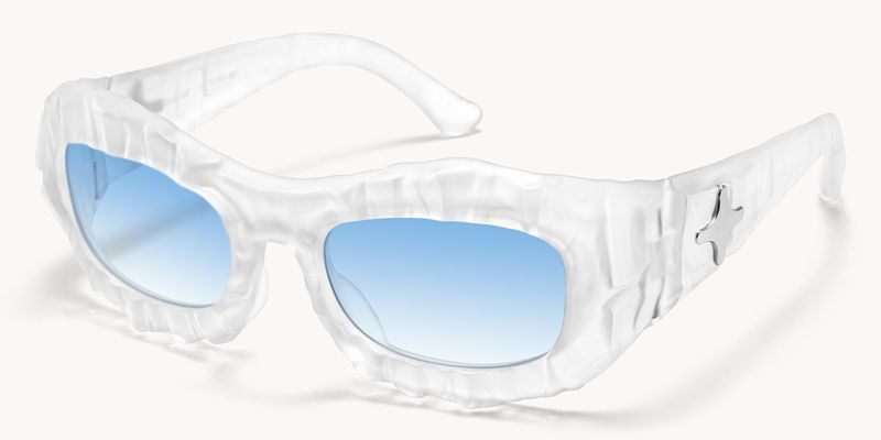 The Geologist - Geometric Transparent Sunglasses