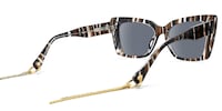 Rosa - Butterfly Pattern Sunglasses - 4