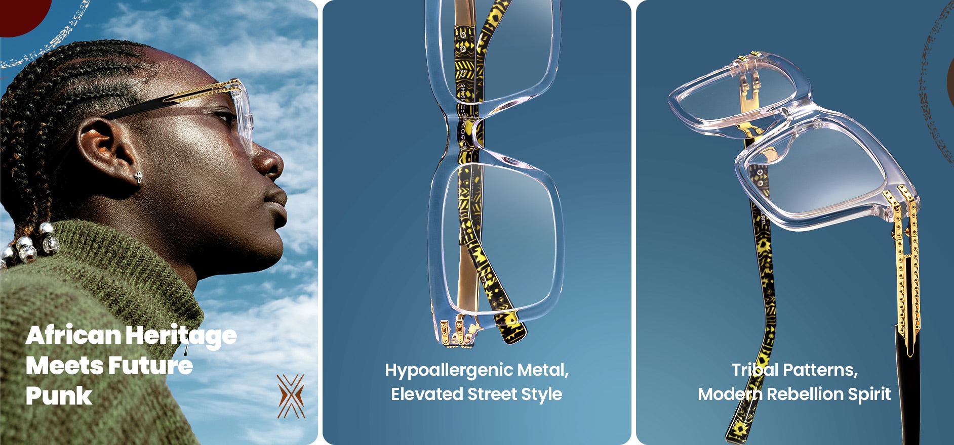 Fashionable model undefined glasses 1