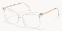 Libby Crystal Clear Distinctive Full-Frame Glasses - 3