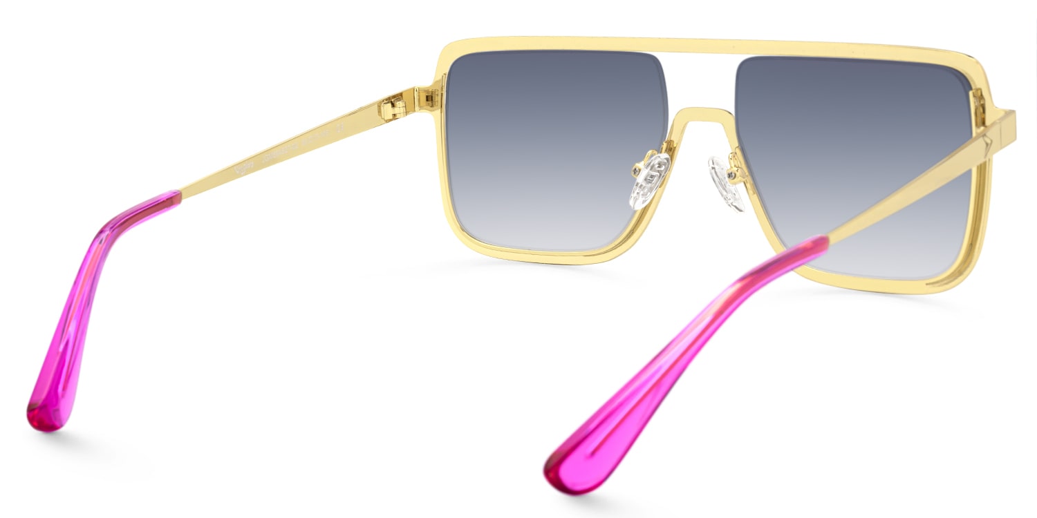 Padraic - Aviator Pink Sunglasses