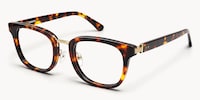 Silenzio - Square Tortoise Eyeglasses - 3