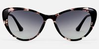 Kailano - Cat Eye Pattern Prescription Sunglasses | Vooglam Angle View