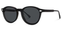 Ferguson - Round Tortoise Sunglasses | Vooglam Side View