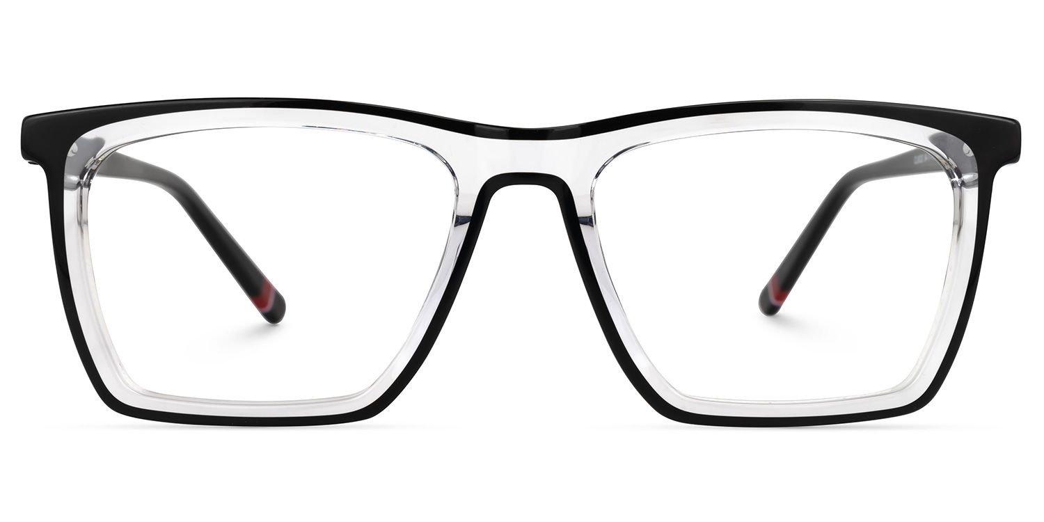 Eckhart - Rectangle Crystal Eyeglasses product detail 2