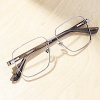Griot - Square Silver Eyeglasses - 1