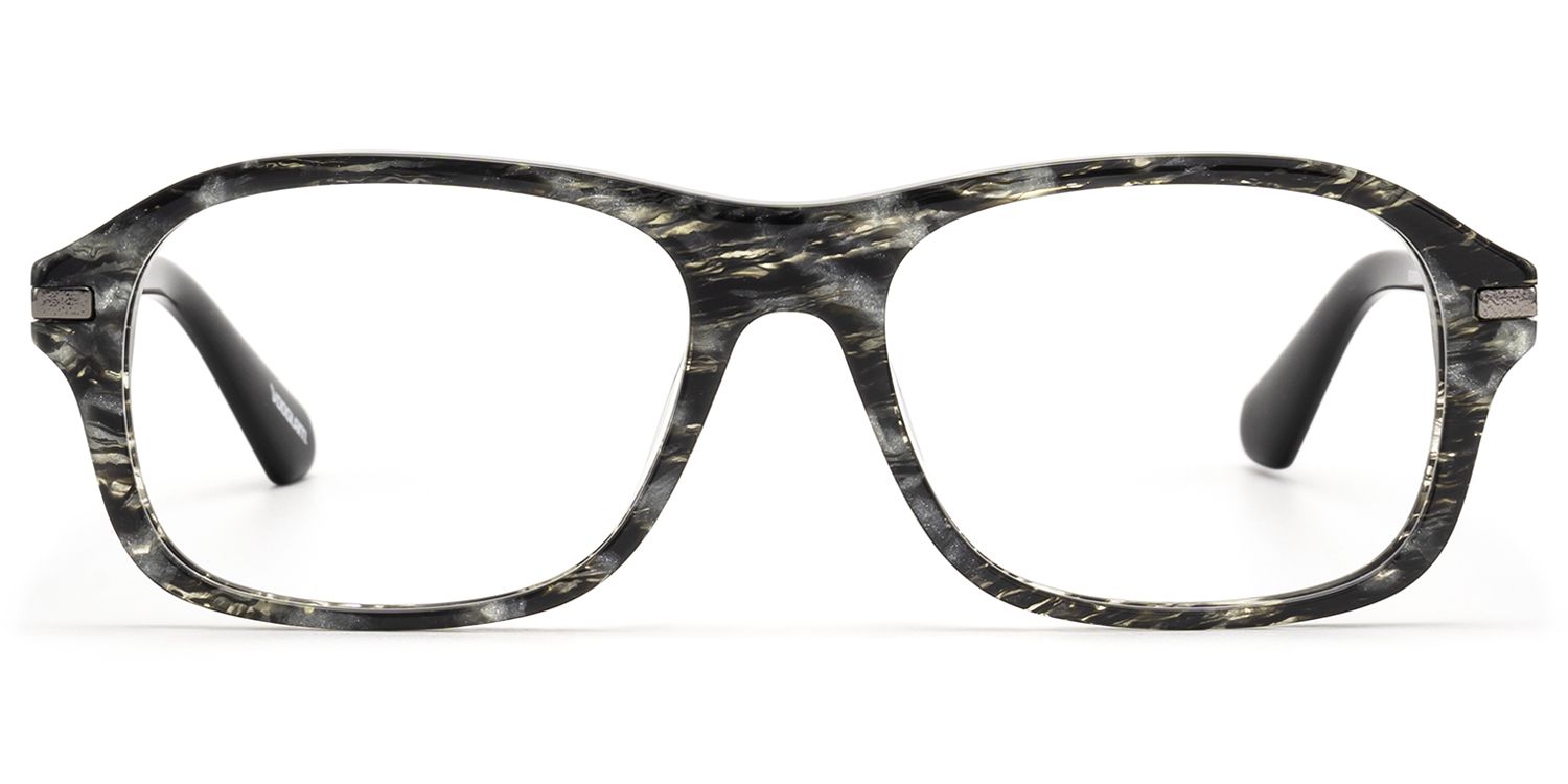 Frame Size of Albini - Black Marble Gunmetal Chain Navigator | Vooglam