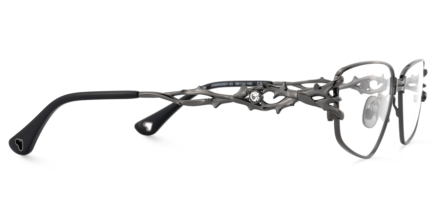Spine - Geometric Gold Eyeglasses