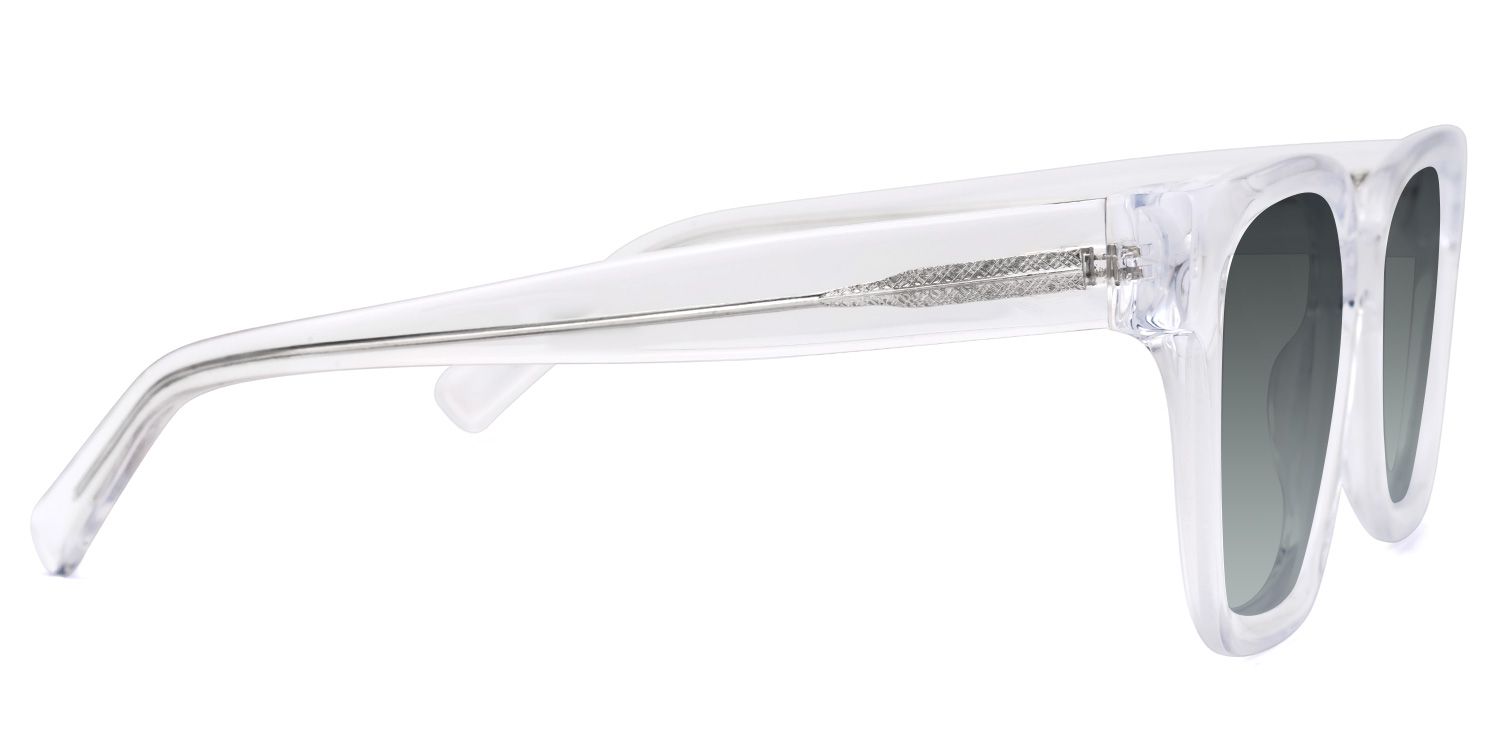 Dawes - Rectangle Crystal Sunglasses | Vooglam 4