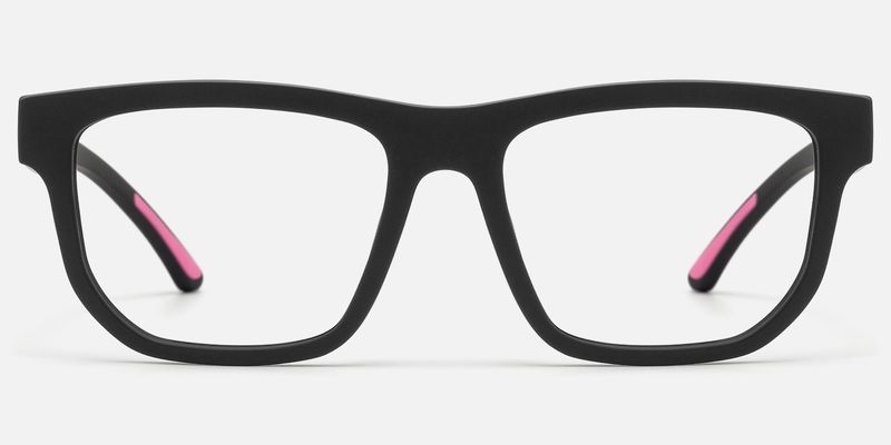 Nocturnal - Geometric Black Eyeglasses