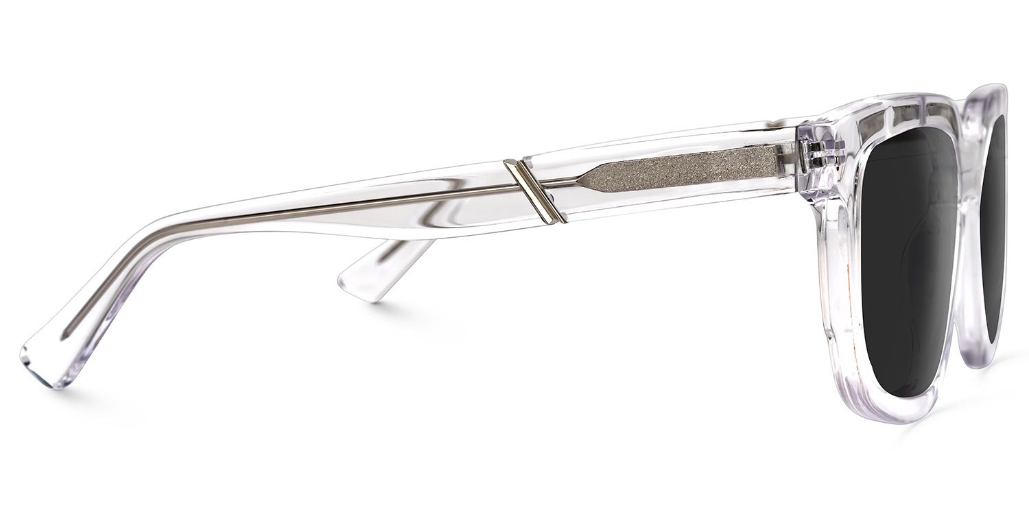 Davu - Geometric Crystal Sunglasses | Vooglam 4