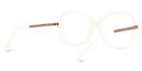 Eberto - Butterfly White Eyeglasses - 3