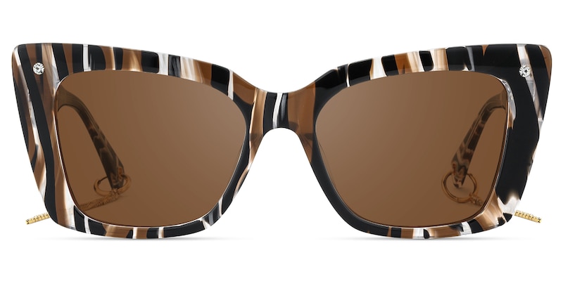 Rosa - Butterfly Pattern Sunglasses
