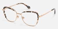 Haze - Butterfly Tortoise Eyeglasses | Vooglam Front View