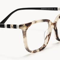 Terra - Square Tortoise Eyeglasses - 4