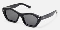 Chiclyn - Geometric Black Sunglasses | Vooglam Front View