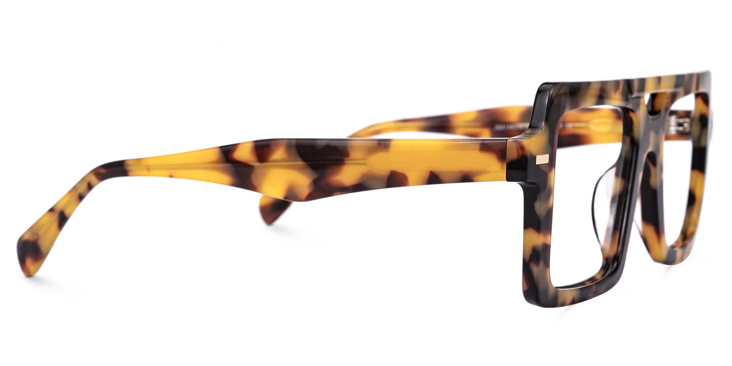 Irwin - Aviator Tortoise Eyeglasses | Vooglam 4