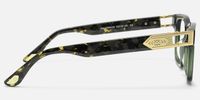 Legacy - Rectangle Green Eyeglasses | Vooglam Side View
