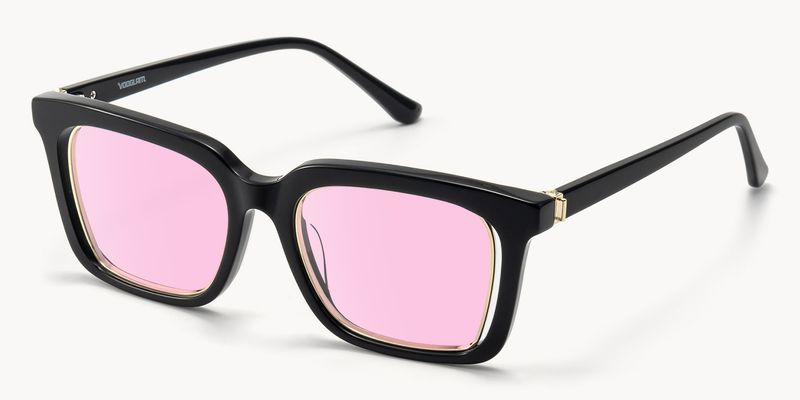 Chaparral - Rectangle Black Sunglasses