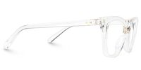 Tacita - Cat Eye Clear Glasses Modern Retro Twist | Vooglam 