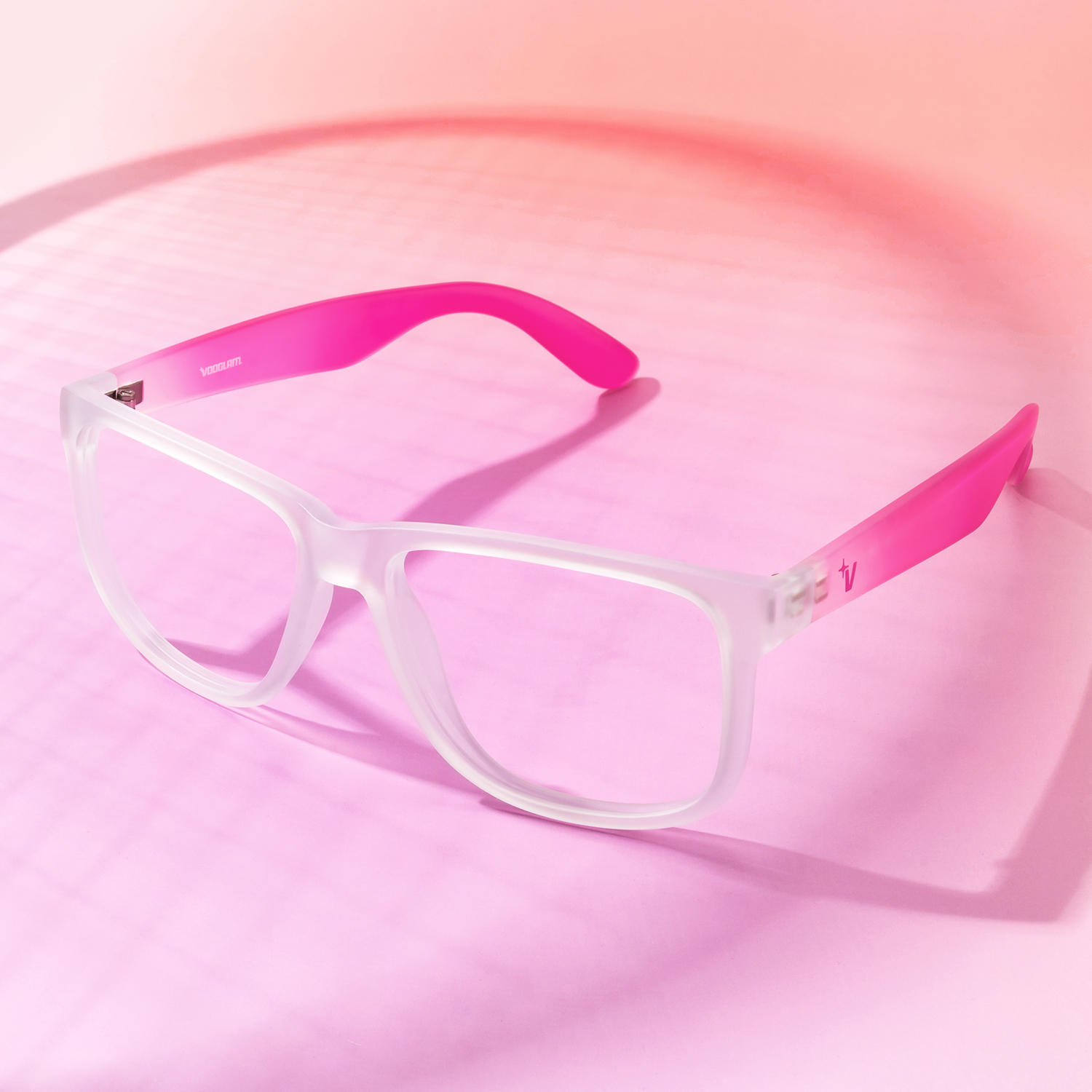 Sync - Rectangle Transparent Eyeglasses - 1