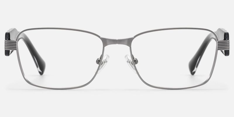 Toyo - Gunmetal Glasses with Visible Wire Core | Vooglam