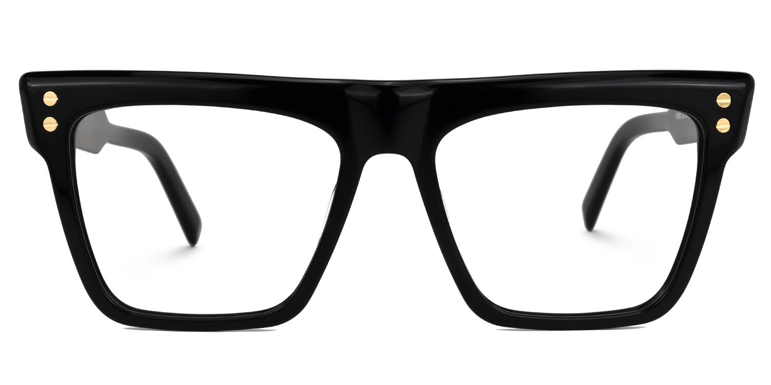 

Desiderio - Aviator Black Eyeglasses