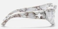 The Geologist - White Marble Rock Glasses | Vooglam Side View