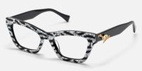 Wild Beat - Square Pattern Eyeglasses | Vooglam Front View