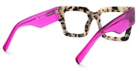 Vaeda - Square Tortoise Sunglasses - 3
