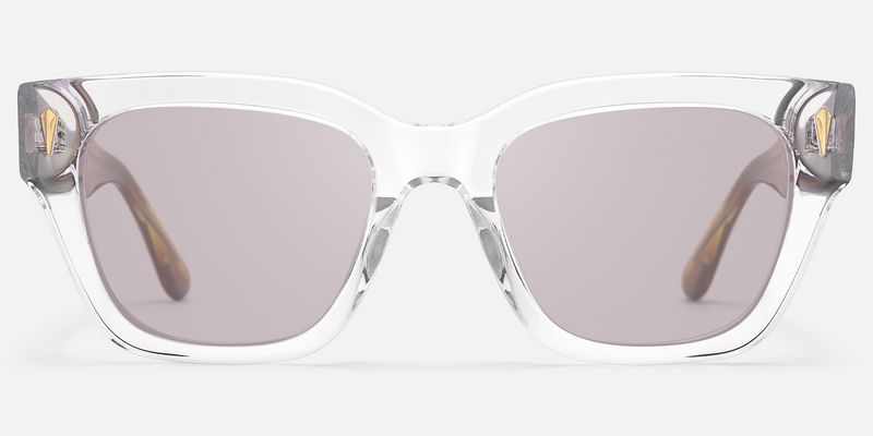 Asante - Crystal Brown Tinted Sunglasses | Vooglam