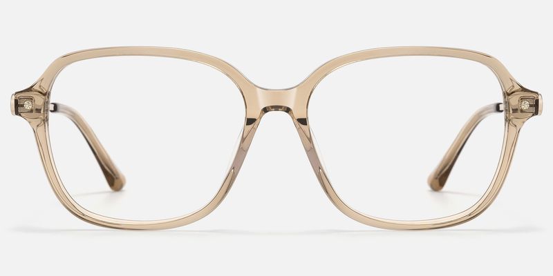 Odyssey - Square Brown Eyeglasses