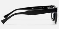 Wild Beat - Square Pattern Eyeglasses | Vooglam Side View