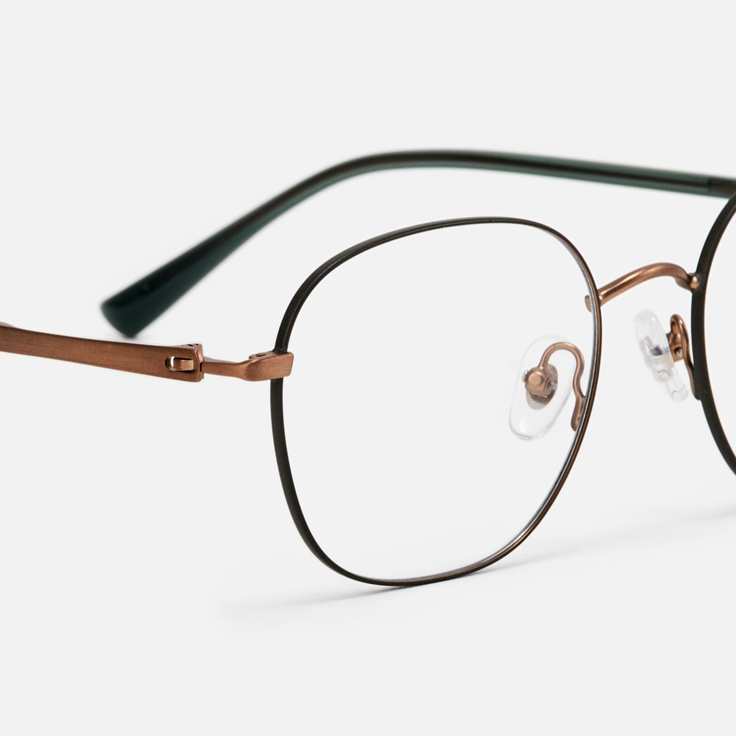 Luxe - Round Blue Eyeglasses product detail 4