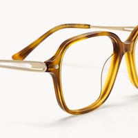 Odyssey - Square Tortoise Eyeglasses - 4