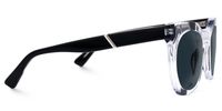 Deiondre - Round Crystal/Black Sunglasses | Vooglam 