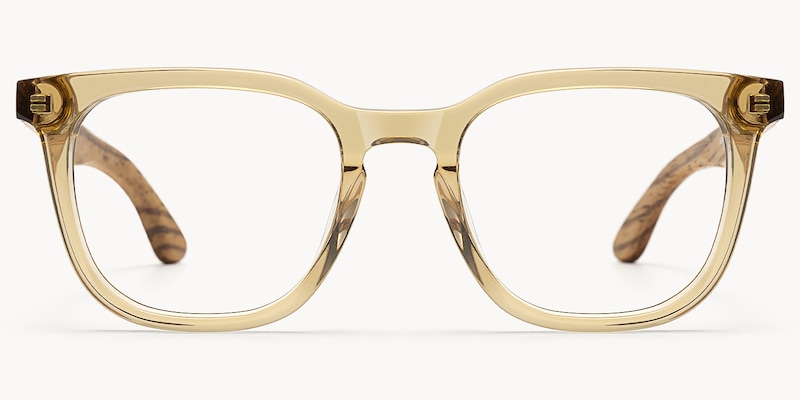 Lote - Square Champagne Eyeglasses