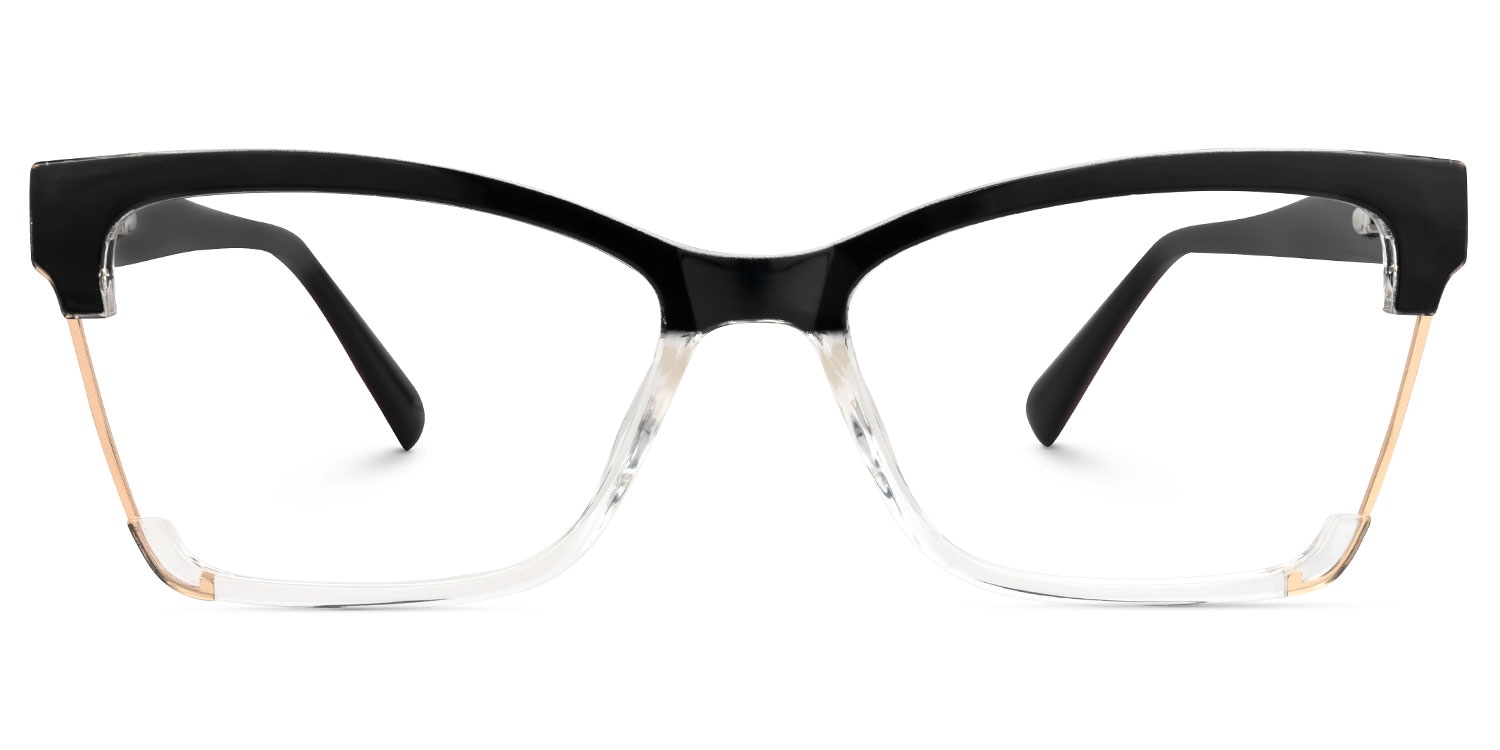 

Emiliano - Cat Eye Black Eyeglasses
