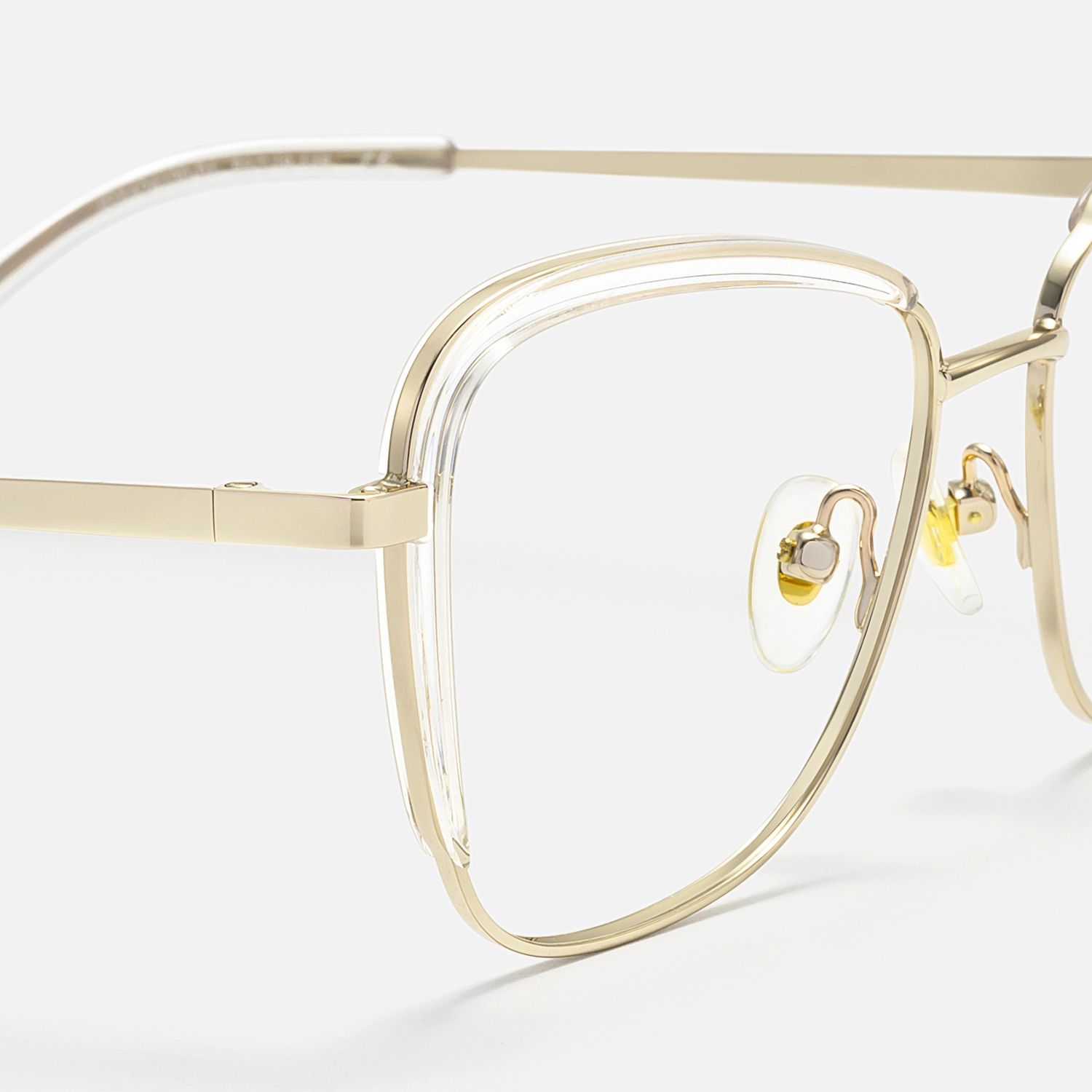 Haze - Butterfly Transparent Eyeglasses | Vooglam Design Details