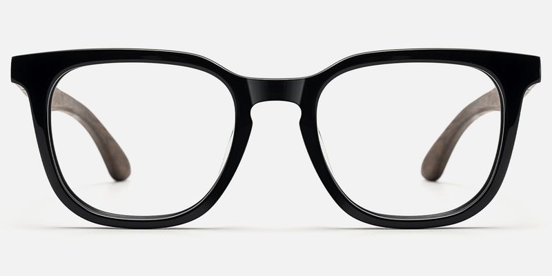 Lote - Square Black Eyeglasses