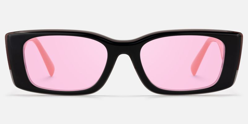 Horizon - Rectangle Black Sunglasses